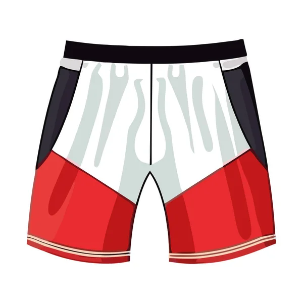 Mode Sport Shorts Byxor Ikon Isolerad — Stock vektor