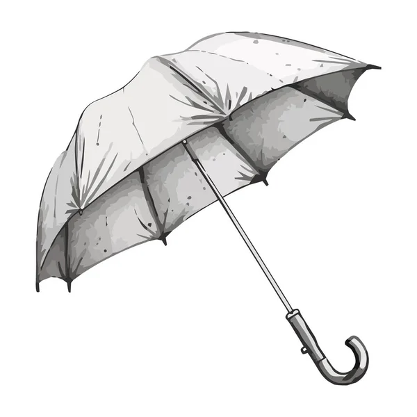 Vector Illustratie Paraplu Pictogram Geïsoleerd — Stockvector