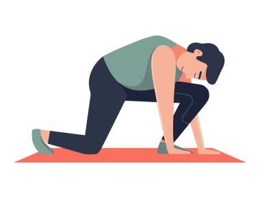 Spor salonundaki kaslı adamlar, izole edilmiş sağlıklı yaşam tarzları için egzersiz yapıyorlar.