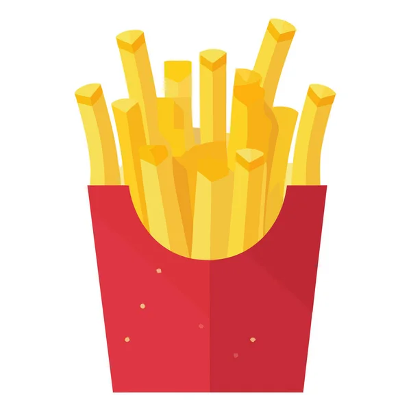 Fast Food Restaurant Ungesunde Ernährung Isoliert — Stockvektor