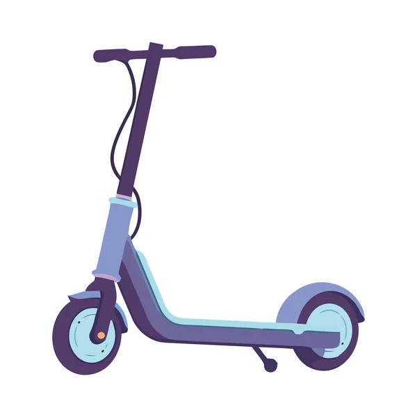 Kick Scooter Transport Icon Isolated — Stock Vector