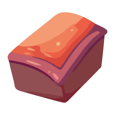 bir kış tatlısı hediye paketi izole edilmiş