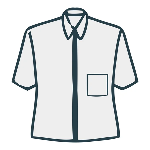 Σύγχρονος Επιχειρηματίας Κομψό Κοστούμι Τσέπη Πλατεία Απομονωμένη — Διανυσματικό Αρχείο