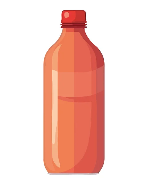 瓶形图标与液体图标隔离 — 图库矢量图片