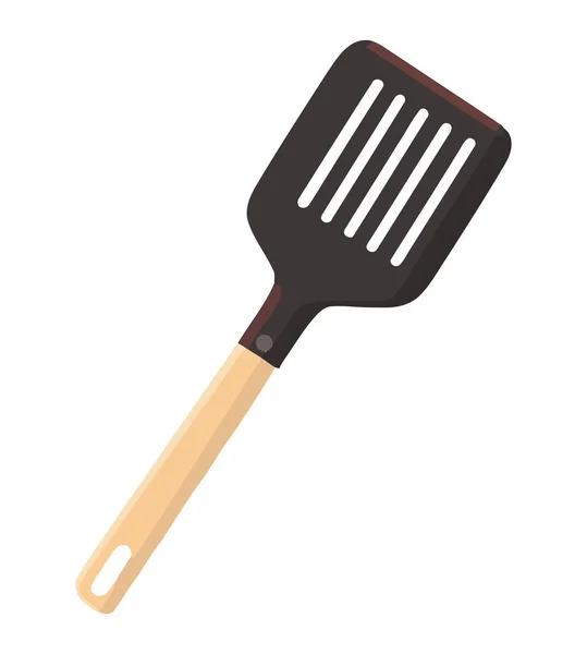 Kochgeschirr Spachtel Symbol Symbol Isoliert — Stockvektor
