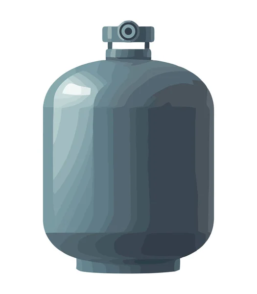 Gas Tank Icon Isolated Design — Stock Vector