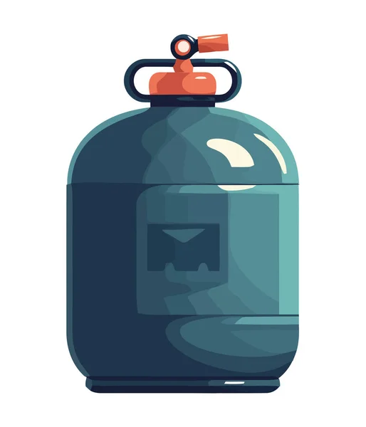 Flat Vector Icon Design Isolated Chemical Container — Stock Vector