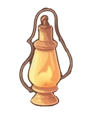 fener sapı dekoratif simge izole