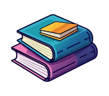 Bir yığın eski kitap malzemesi izole edilmiş.