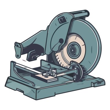 Keskin çelik bıçak metali elektrikli testereyle keser.