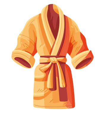 Zarif ve lüks bornoz aksesuarları.