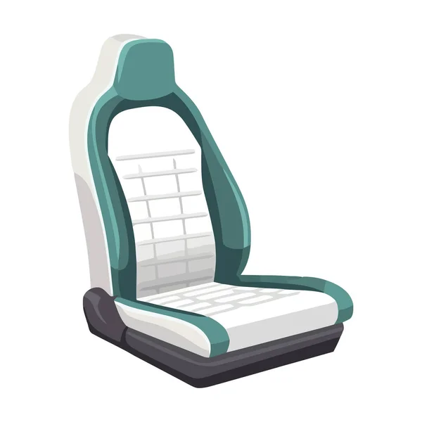 快適な交通アイコン近代的な車の座席のアイコンを隔離 — ストックベクタ
