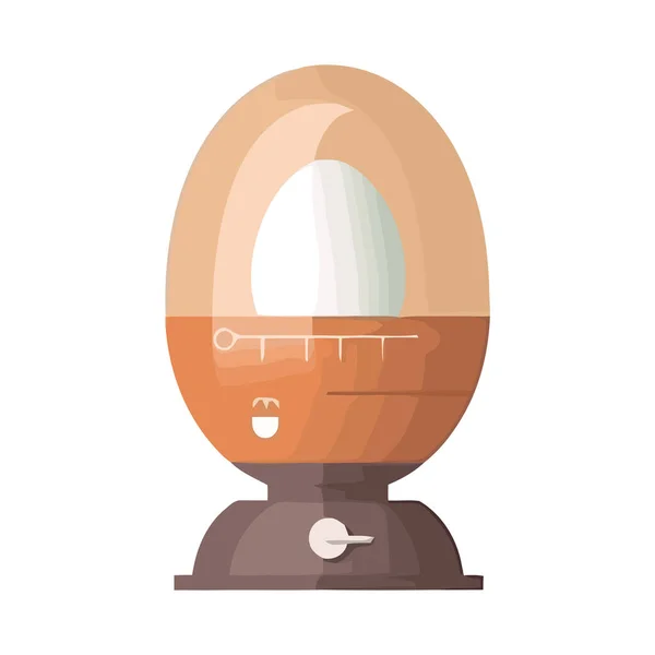 Modernes Vektor Icon Design Von Eierbehältersymbol Isoliert — Stockvektor