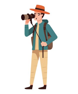 Keşif arayan sırt çantalı gezgin izole edildi