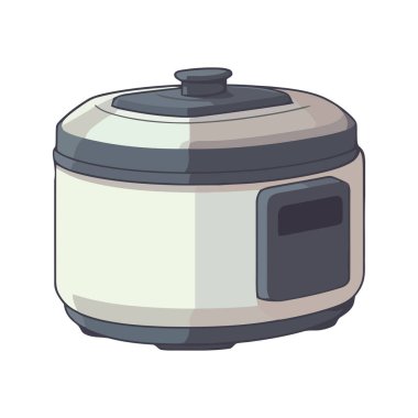 Mutfak aletleri tenceresi yemek pişirme ikonu izole