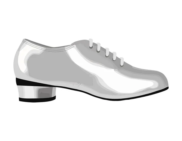 Chaussure Moderne Illustration Vectorielle Isolée Icône Isolée — Image vectorielle