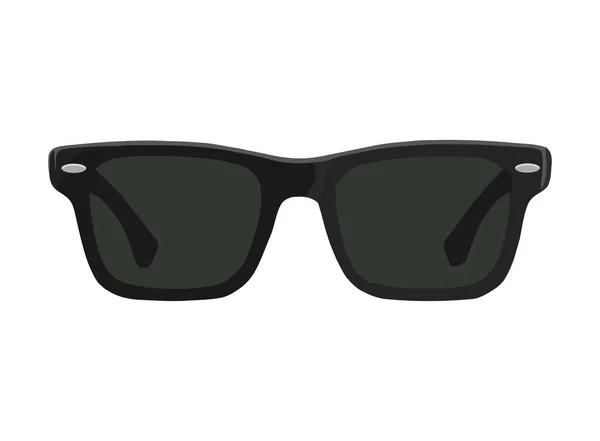 Módní Brýle Moderní Elegantní Cool Ikona Izolované — Stockový vektor