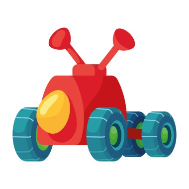 Tarım vektörü oyuncağı resimleme simgesi izole edildi