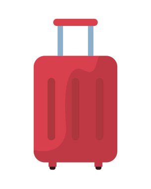 seyahat çantası simgesi izole edilmiş vektör