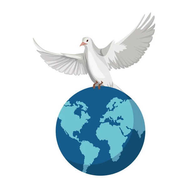 Символ Мира Всем Мире — стоковый вектор