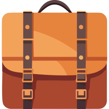 turuncu okul çantası simgesi