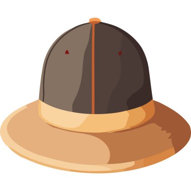 Erkek avcı şapkası başlık aksesuar simgesi