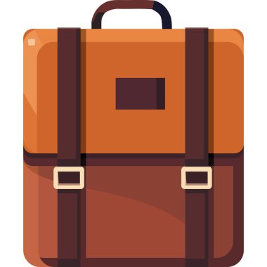 turuncu okul çantası malzeme simgesi