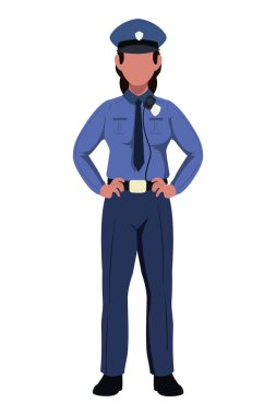 Polis karakteri ikonunu izole etti