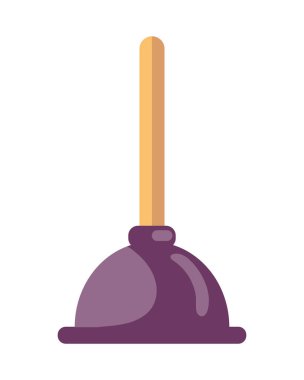 temizleme ürünü pompa illüstrasyonu izole