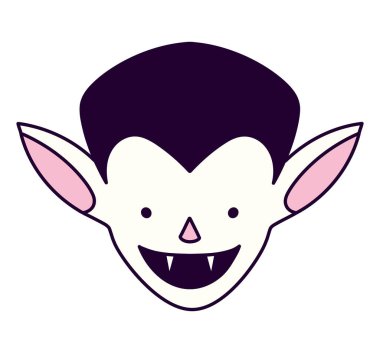 Cadılar Bayramı vampir baş karakter simgesi