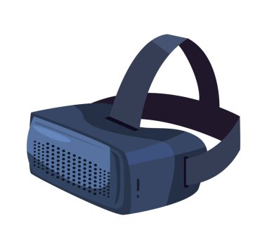 vr teknoloji aygıtı çizimi izole edildi