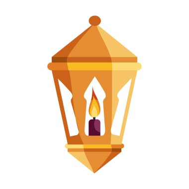 diwali fener mum izole tasarımı