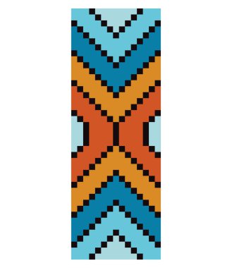 Güney Afrika boncuk işçiliği izole edilmiş