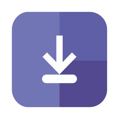 ui ux ögesi indirme düğmesi çizimi