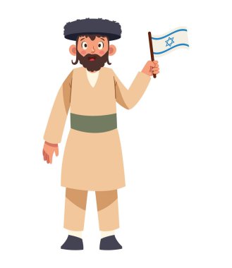 İsrail bayrak illüstrasyonlu Yahudileri kurtardı