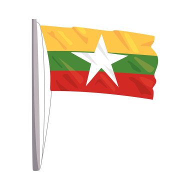 myanmar bağımsızlık günü bayrak tasarımı