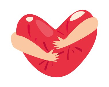 Kucaklaşan kalpler silah resimlerinde