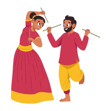Onam Indian festivalindeki çift izole edilmiş.