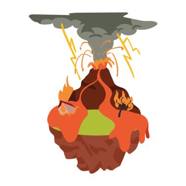 Patlayan volkanik iklim değişikliği izole edildi