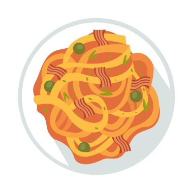 Pastırmalı makarna.