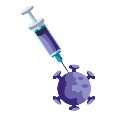 Virüs aşısı olan şırınga izole edildi