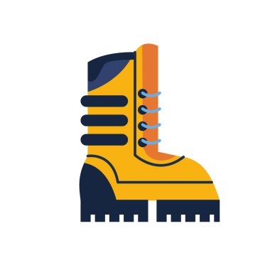 Çizme snowboard ekipmanları izole edilmiş simge