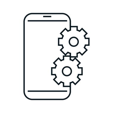 akıllı telefon ayarları teknoloji doğrusal izole