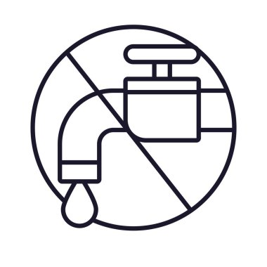 Su eko sürdürülebilirlik doğrusal simgesini kapat