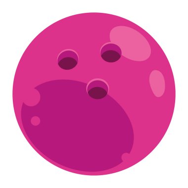 Bowling topu spor öğesi izole edildi