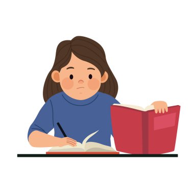 Masada tek başına görev yapan bir kız.