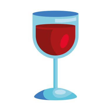 Yahudi şarap kadehi izole tasarımı