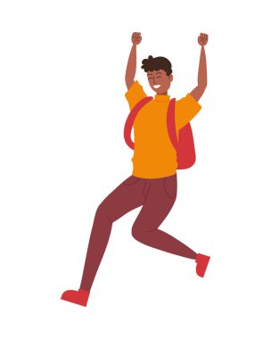 Genç karakter başarıyı yalnız kutluyor