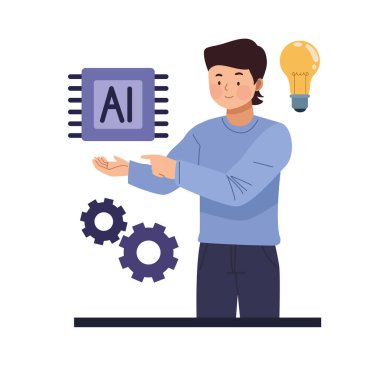 Yapay zeka çipi olan adam izole edildi.