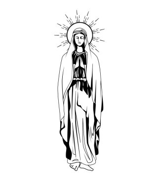 Lourdes 'in bakiresi tek başına çekildi.
